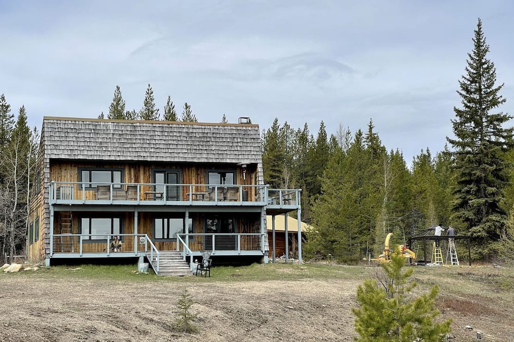 Polebridge Cabin | Secluded Off-Grid Cabin with Glacier Park Views and Wall Tents near Polebridge, Montana