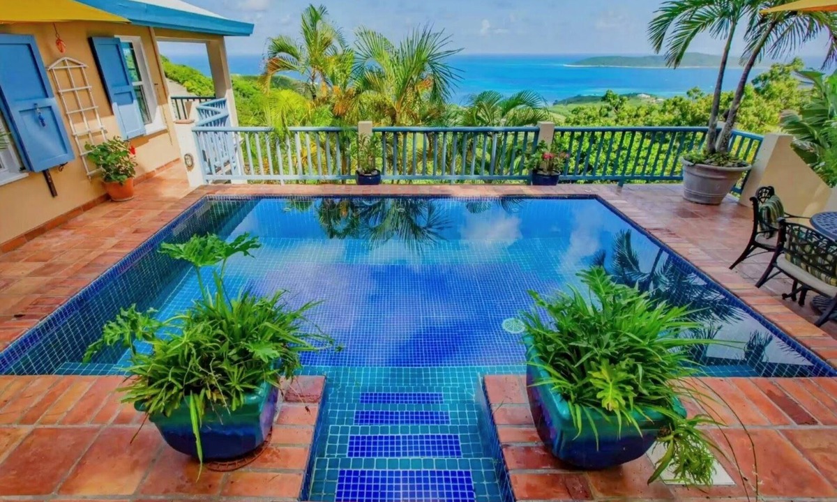 Estate Solitude East Villa | Secluded Pool Villa on East End with Magnificent Sea Views and Lush Vegetation!