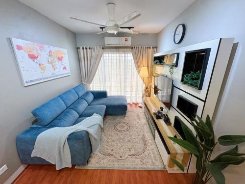 Kampung Rinching Ulu Apartment | Semenyih Cozy 3BR Home Fully Air-Con