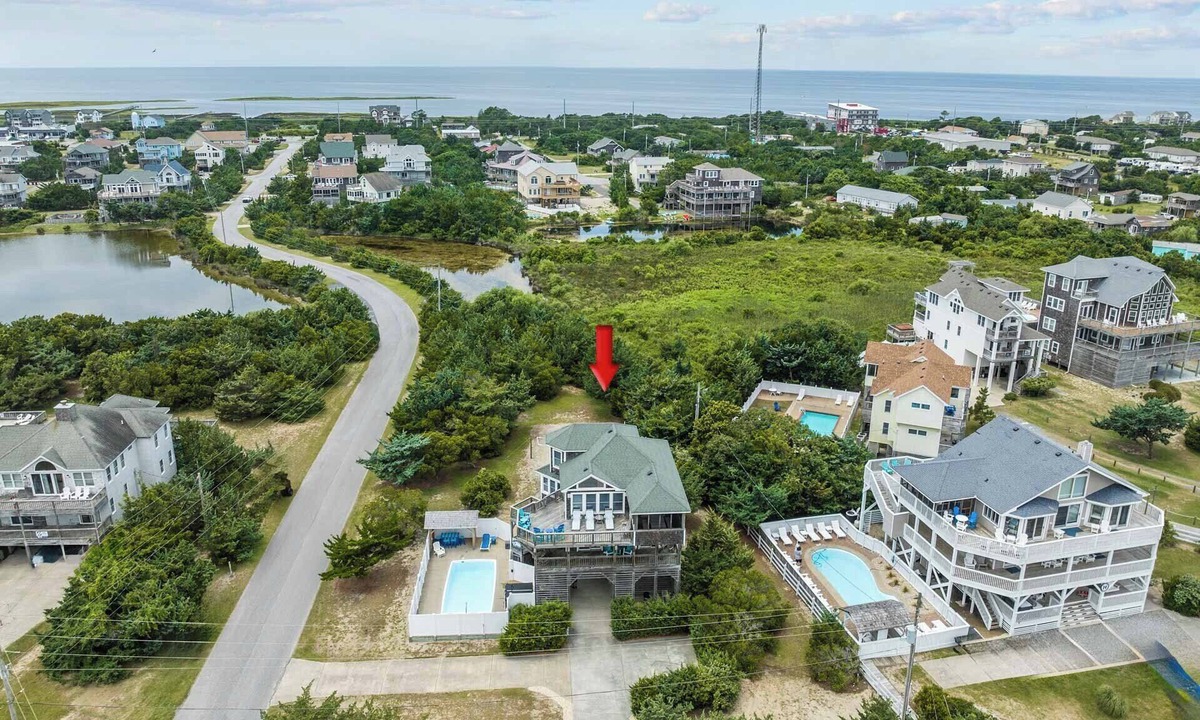 Waves House | Semi-Oceanfront w/Pool, Hot Tub, Volleyball, Cmty Pool/Tennis and Beach Access