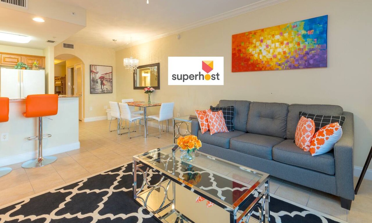 Florida Central Atlantic Coast Condo | Sensational Water View 1 Mile to Disney Newly Renovated Superb Location
