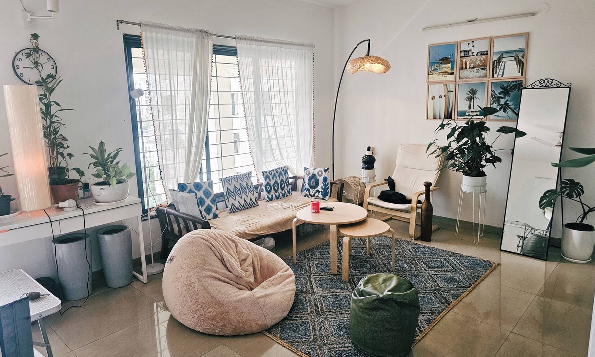 Wakad House | Separate room in 3bhk with office setup