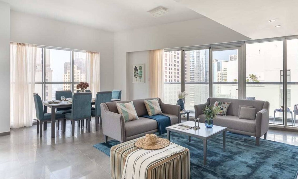 Jumeirah Beach Residence Apartment | Serene 2BR Apartment with Marina and City Views!