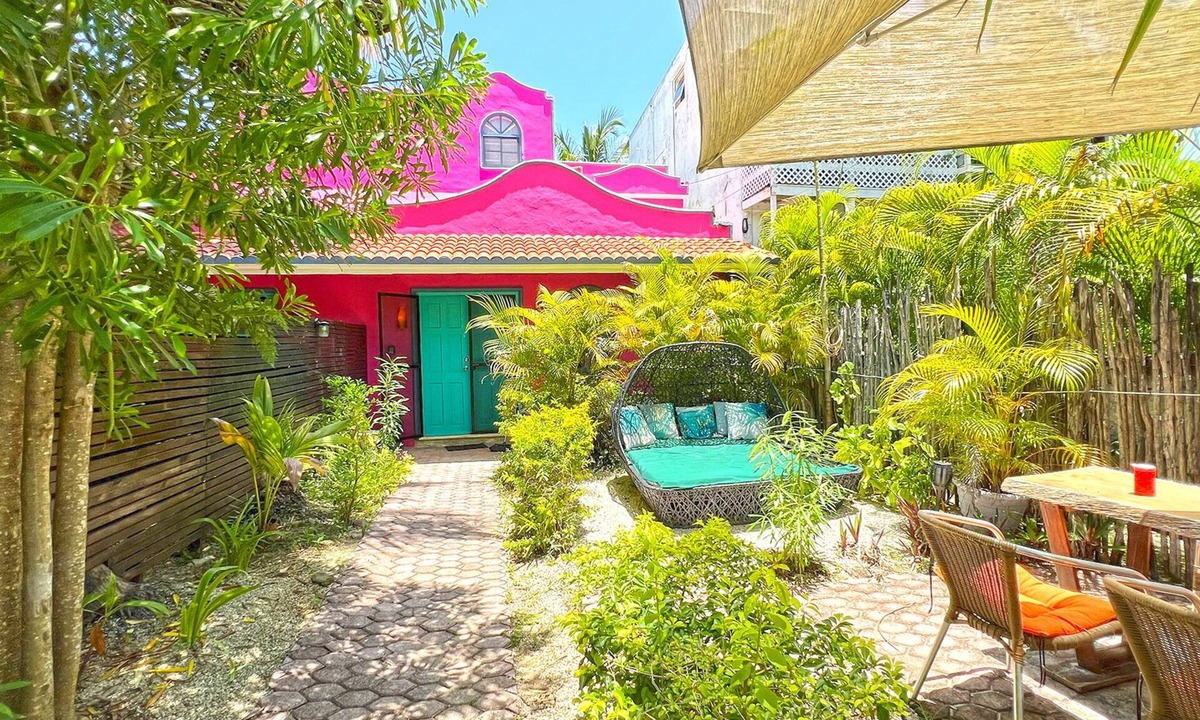 Puerto Morelos Villa | Serene Beachside Jungle Villa steps to the BEACH in Puerto Morelos