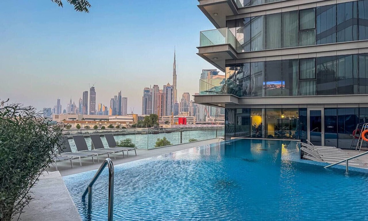 Al Safa Apartment | Serene Canal Escape | Spacious 3BR + Maid Apt
