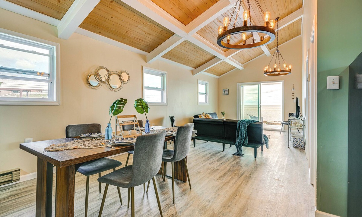 Standish Cottage | Serene Lakefront Standish Home w/Fire Pit & Grill