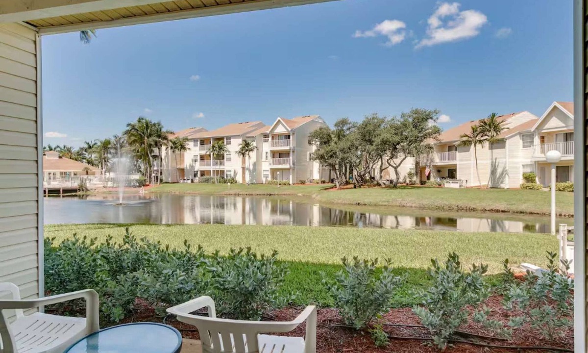 Ocean Side Village Apartment | Serene Pondside Getaway