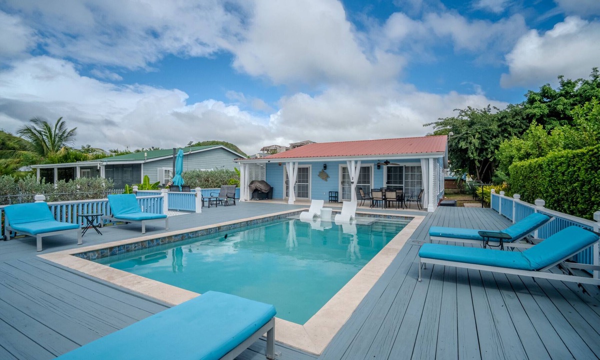 Jolly Harbour Villa | Serene Poolside Sanctuary