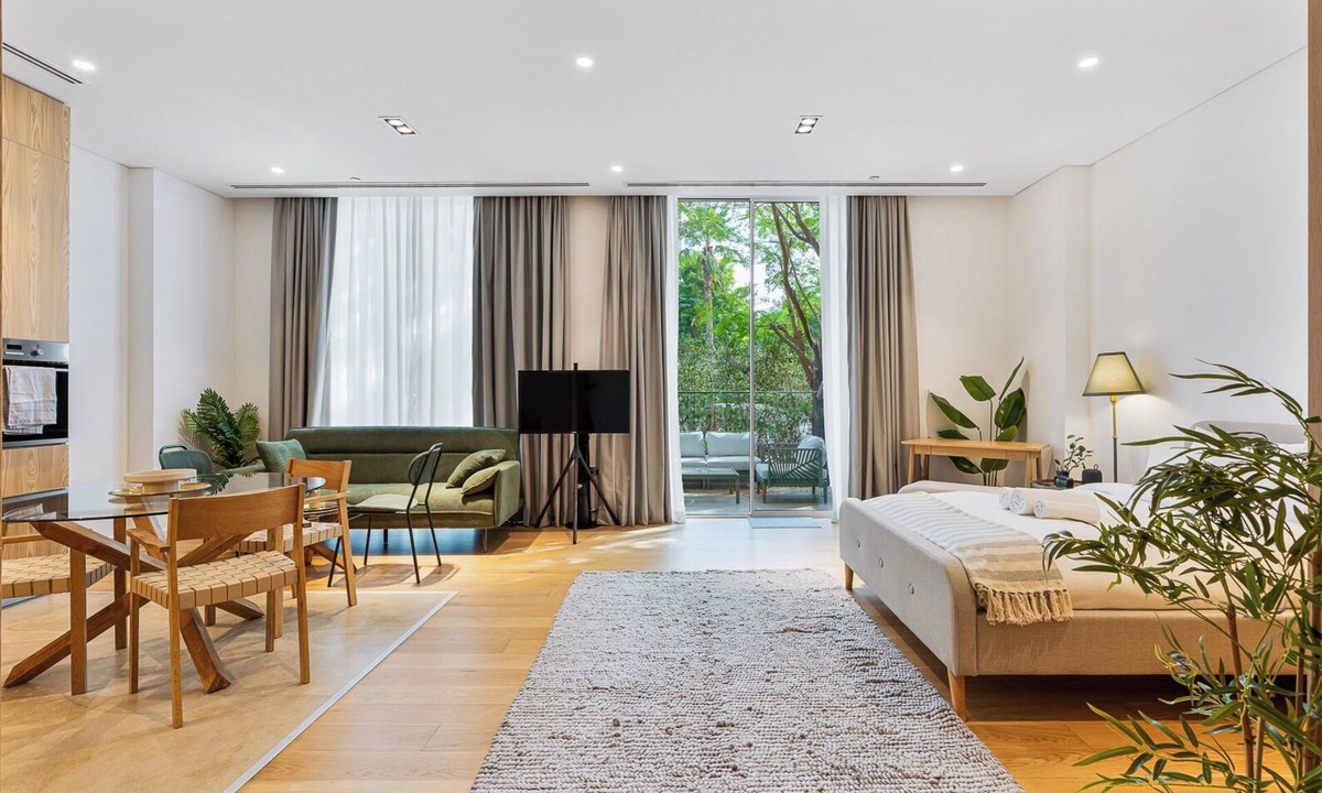 Dubai Apartment | Serene Studio in Al Barari | Near Dubai Hills Mall