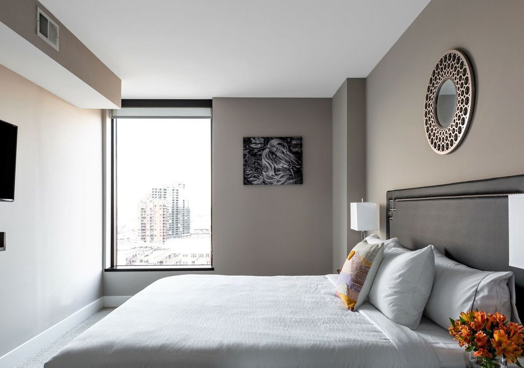 Scioto Mile Apartment | Settle in to Downtown in your stylish Stay Alfred