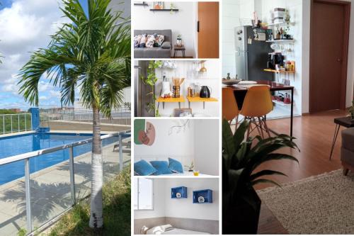 Portal do Sol Apartment | Seu refúgio perfeito: Praia, Piscina e Wi fi 400MB