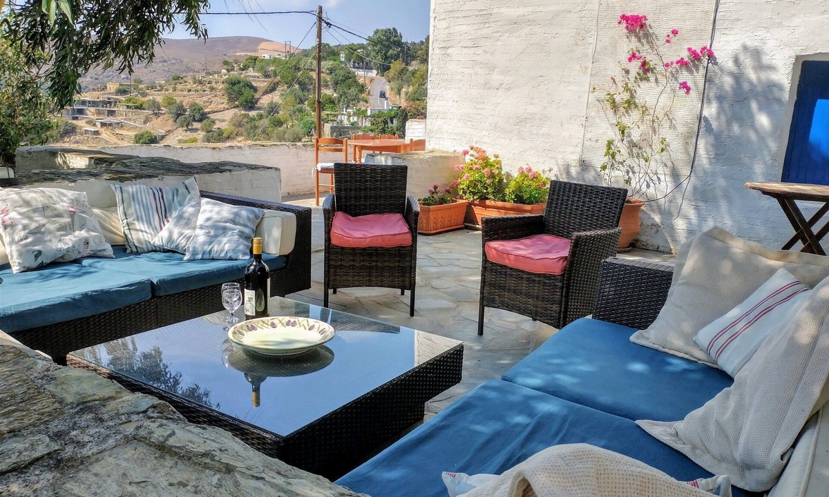 Andros Villa | Shady, Secret Hideway on glorious undiscovered Andros