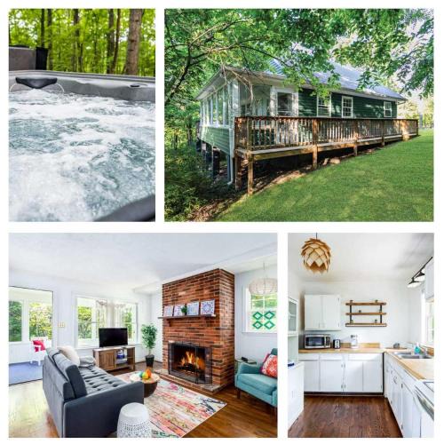 Front Royal House | Shenandoah mountain cottage w hot tub & fire pit