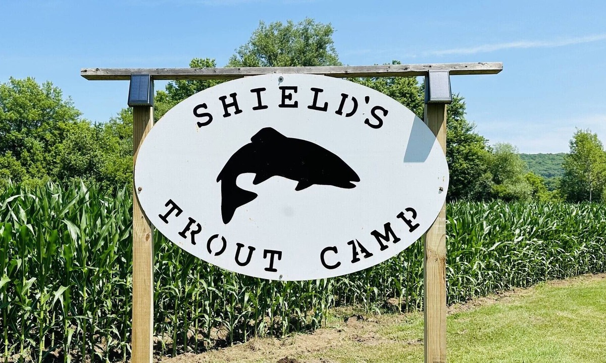 Pierce County Cabin | Shields Trout Camp. Private cabin 50 feet from trout stream with river view.