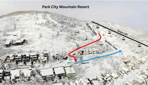 Downtown Park City House | Side-by-Side Homes Multi-level with Views Ski Trail