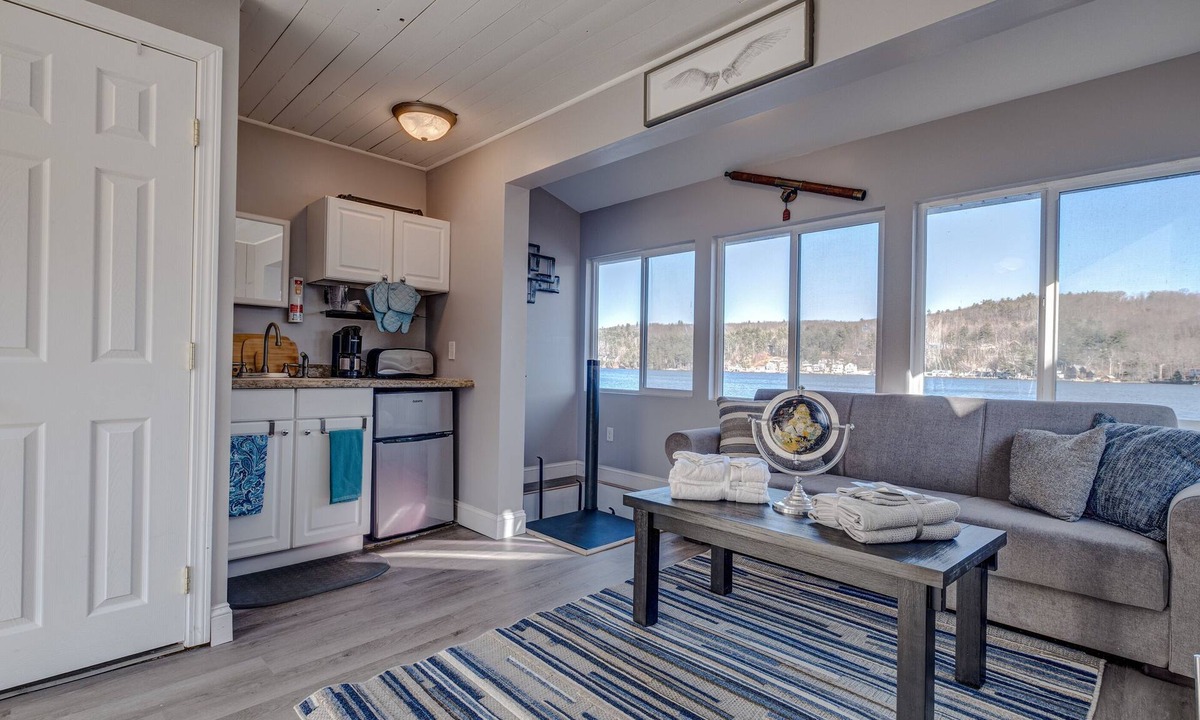 Alton Bay Condo | Siena/Venice waterfront private units (2) with 2 Docks!