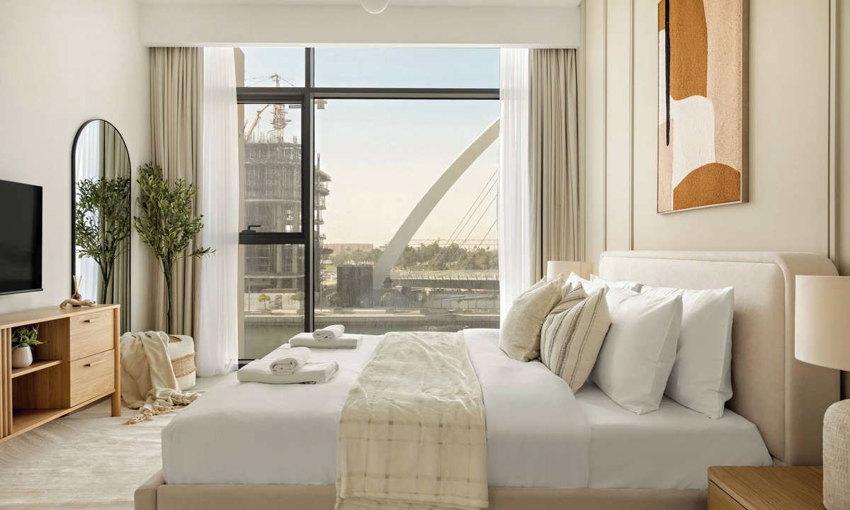 Al Safa Apartment | Silkhaus Canal Front Residence