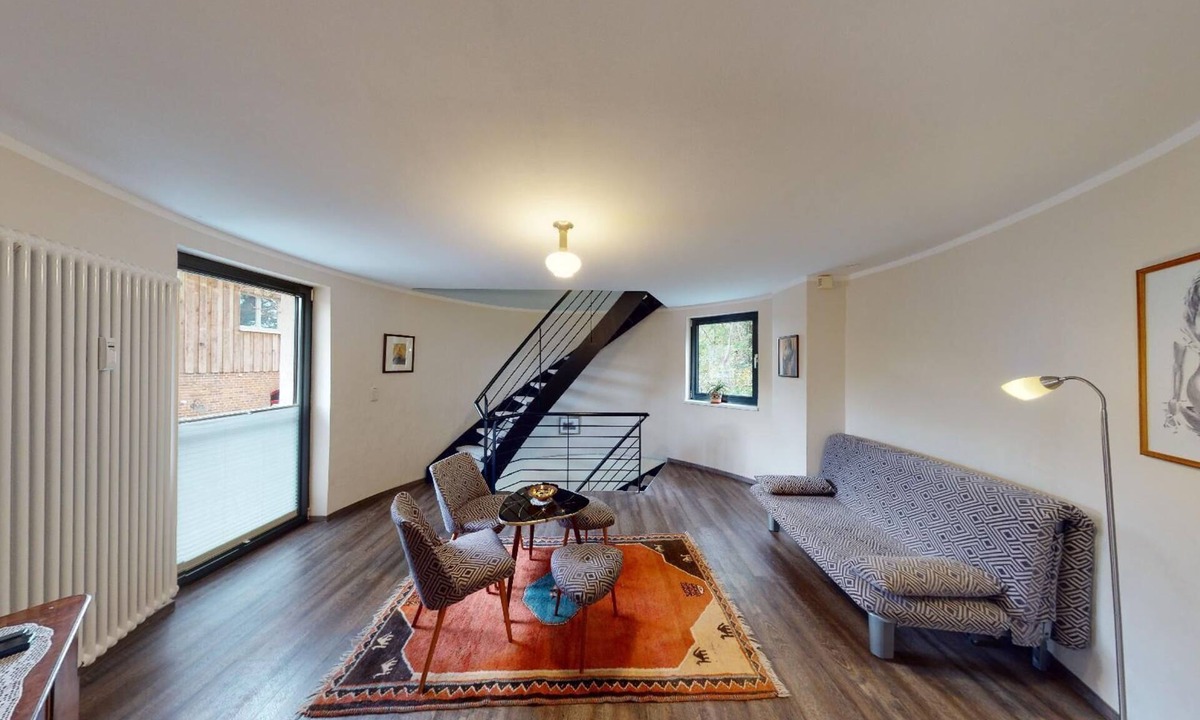 Poppendorf Apartment | Silo holiday flat with small garden