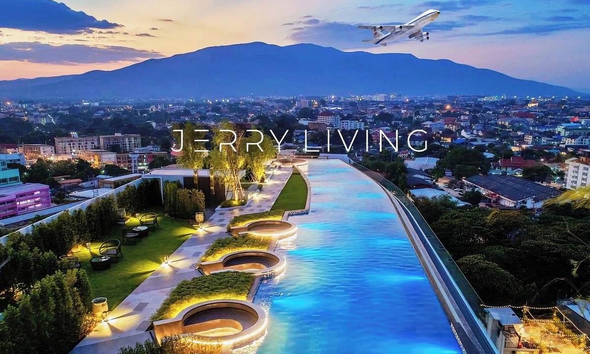 Chang Khlan Apartment | Sky river room overlooking the City of ChiangMai