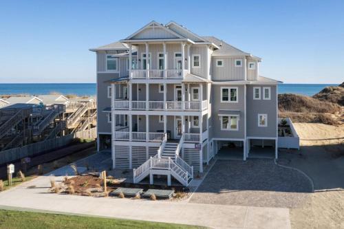 Hatteras Apartment | Skydance 10 Bedroom Oceanfront Home at Hatteras Island Reserve