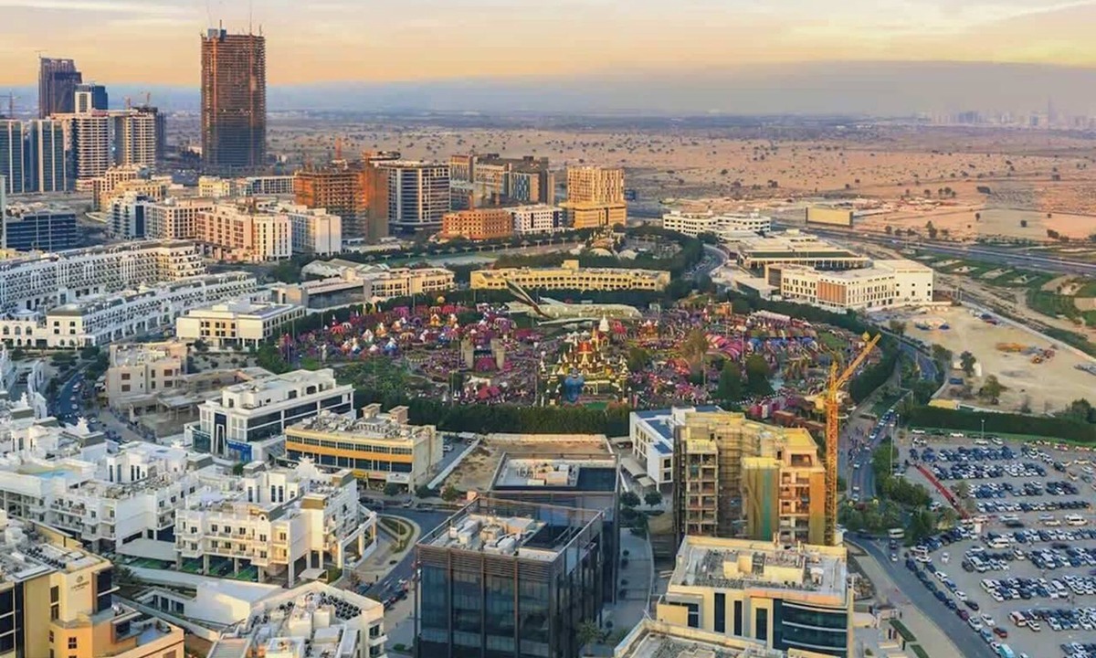 Al Barsha Apartment | Skyz By Danube Premium 1BR - Miracle Garden View