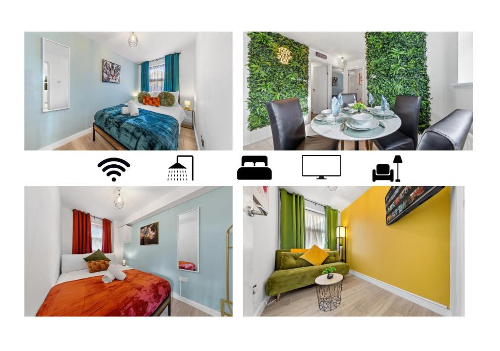 Hackney Wick Apartment | Sleeps 5 -Flat, Central, Hackney, Garden, Parking