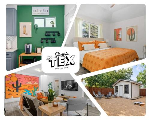 Leander Apartment | Sleeps 8 Modern 3BR Leander Coffee Bar & Yard