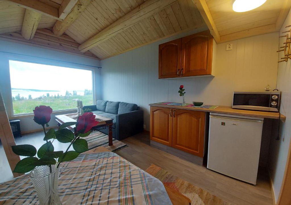 Hattfjelldal House | small camping cabbin with shared bathroom and kitchen near by
