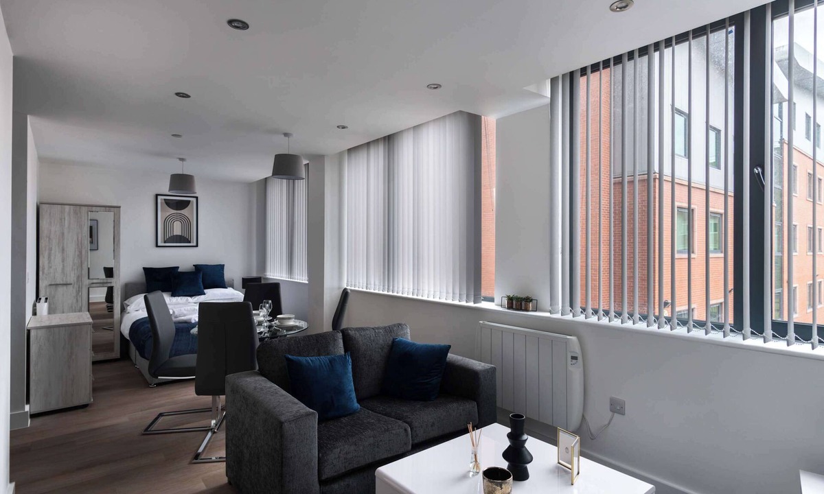 Old Trafford Apartment | Smart Studio Stay Zeni Alexandra Rise Manchester