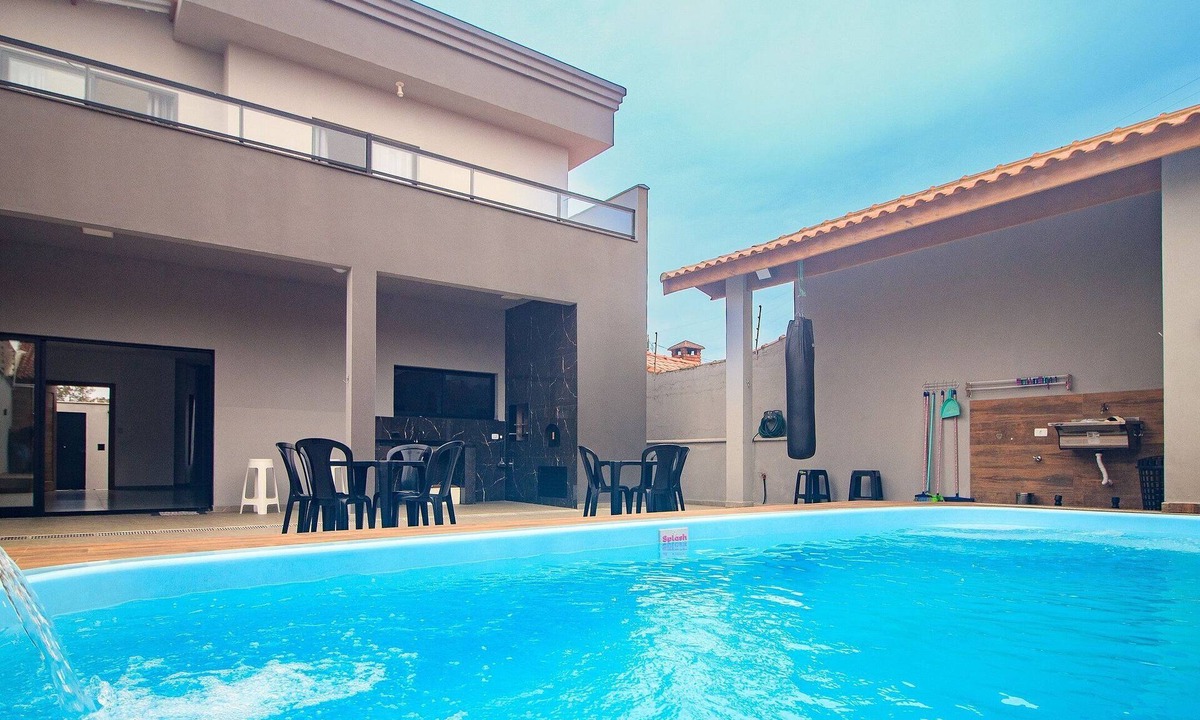 Raul Cury House | Sobrado Novo e Moderno, Piscina, Área Gourmet