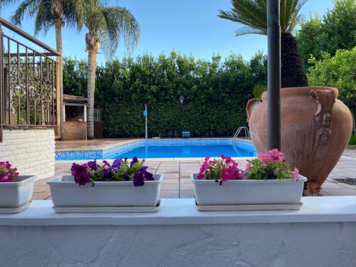 Scafati Apartment | Sofì House-Appartamento in Villa con Piscina