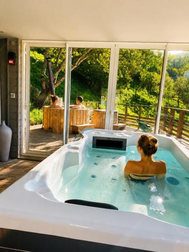 Boutx Hotel | Solayan Nature & Spa, Piscine Intérieure, Bains Nordiques & Vue Pyrénées