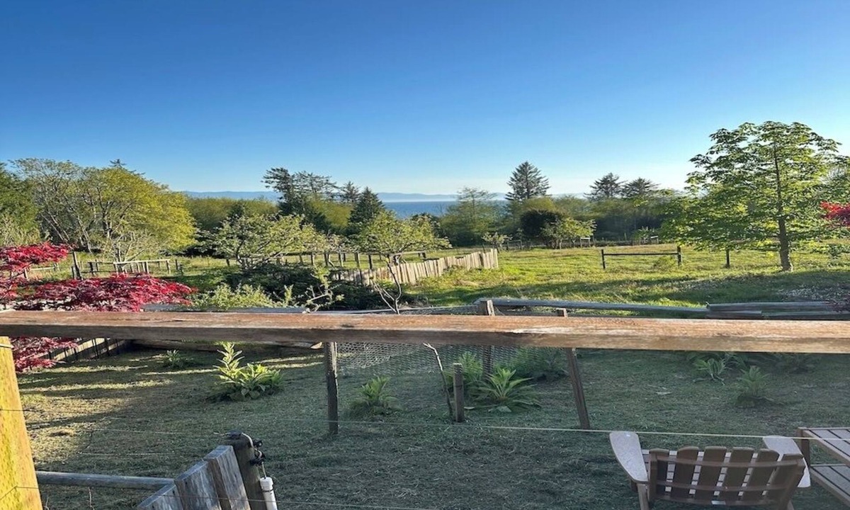 Otter Point Cabin | Sooke Oceanview Cabin Farmstay-nature, private, ocean/mountain views