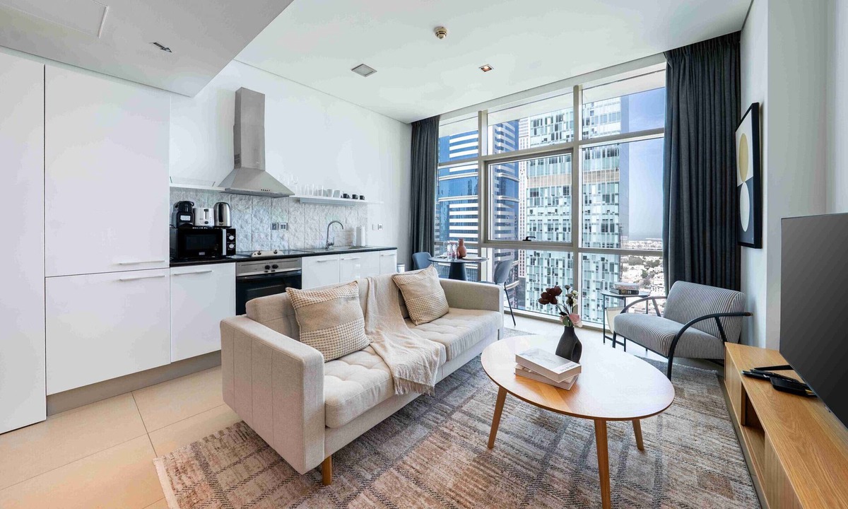 DIFC Apartment | Sophisticated City Studio | Heart of DIFC, Liberty House
