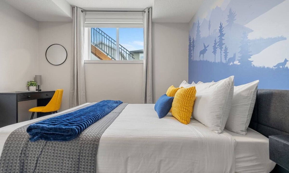 Cochrane Apartment | Southern Horizons | Mini Nordic Spa | Fenced Yard