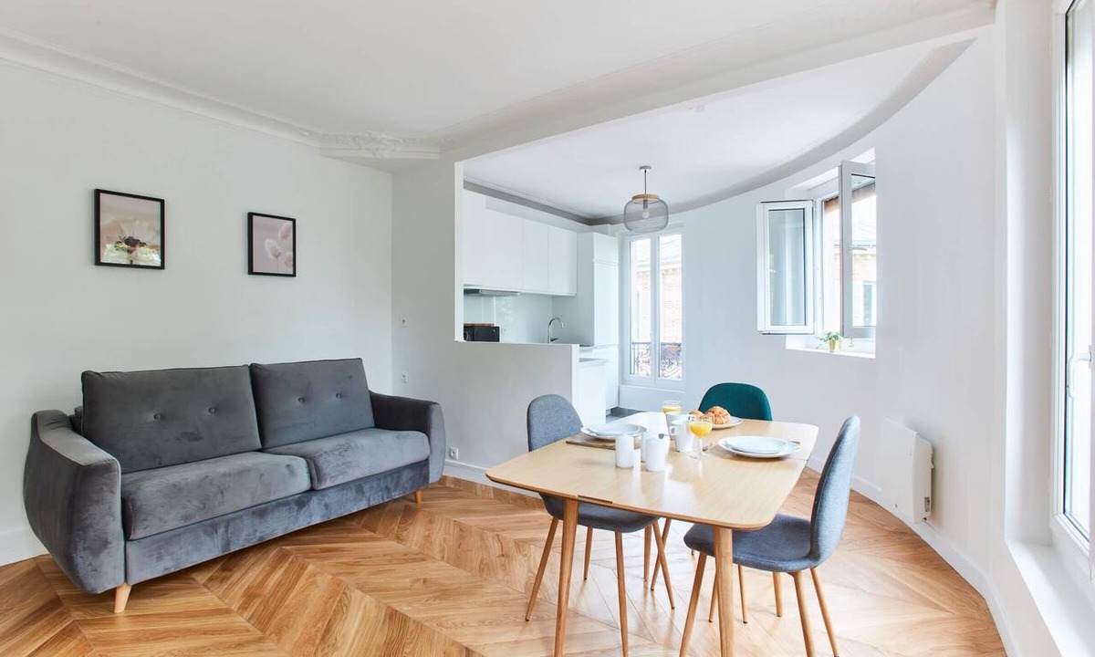 Epinettes Apartment | Spacious 1BR next to Montmartre