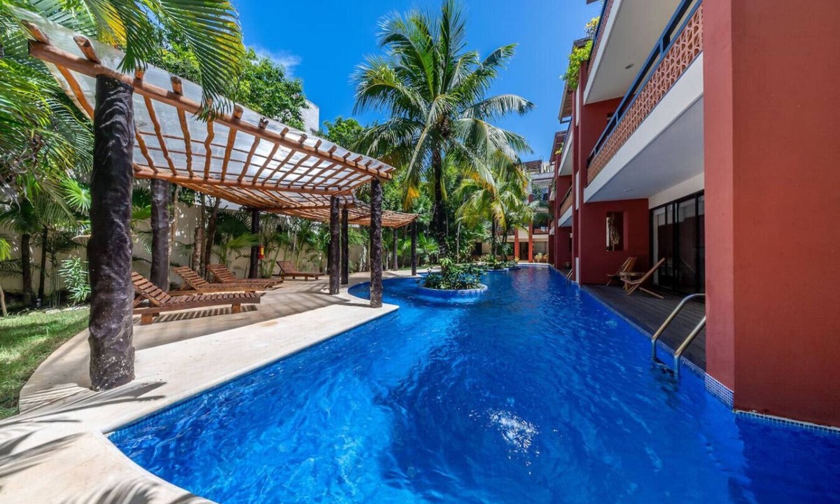 Zama Apartment | Spacious 2BR Condo with Pool & Private Balcony