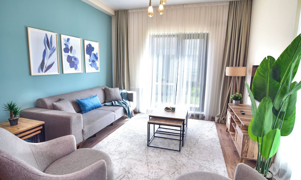 Mahmutbey Apartment | Spacious 2BR with Garden Family friendly