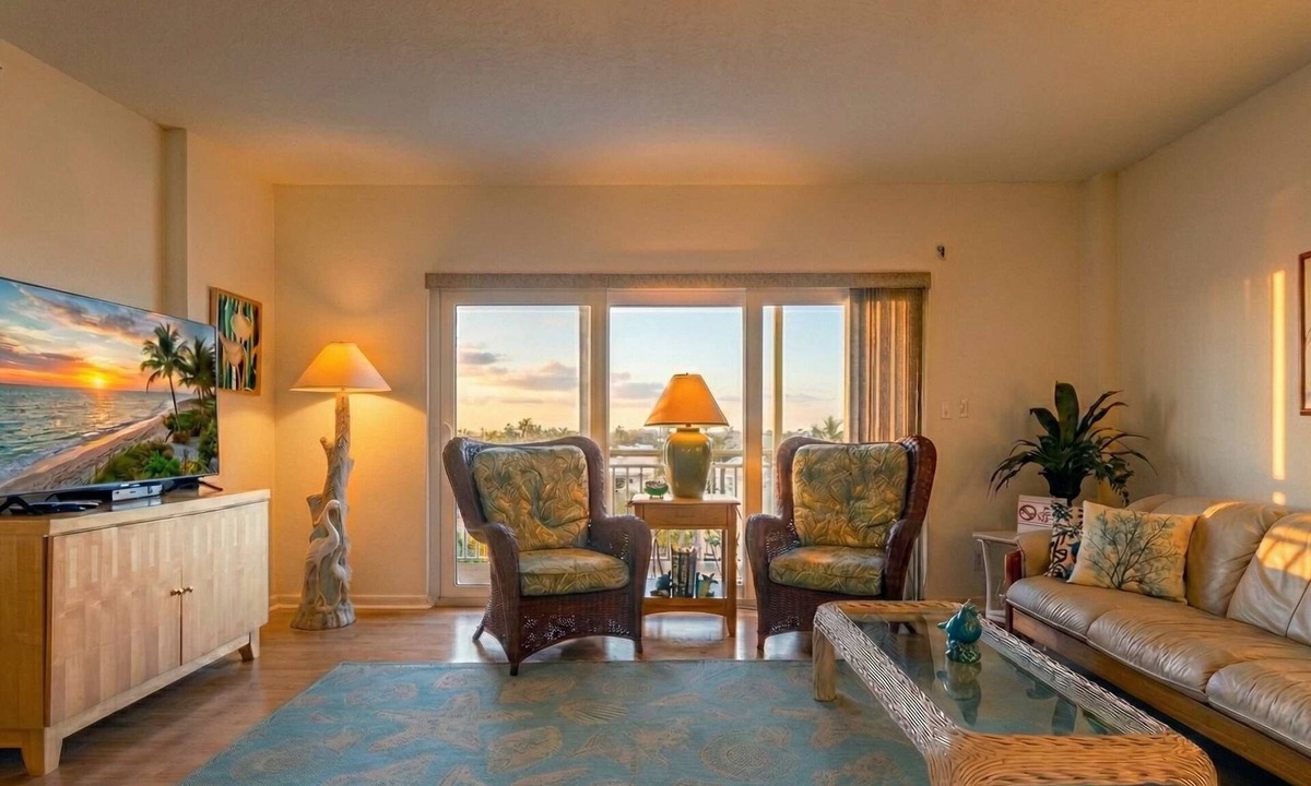 South Patrick Shores Apartment | Spacious 3BR Beachfront Condo w/Balcony & Parking
