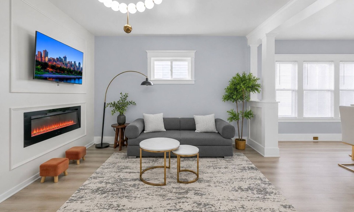 Buffalo House | Spacious 7BR Arcade WiFi FreeParking 3King Sleep 19