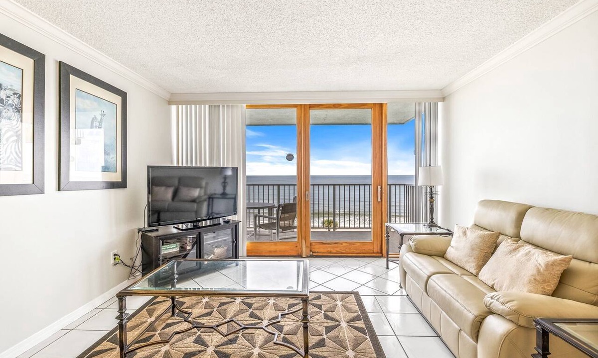 New Smyrna Beach Condo | Spacious Beachfront Condo - Smyrna Beach Club A603