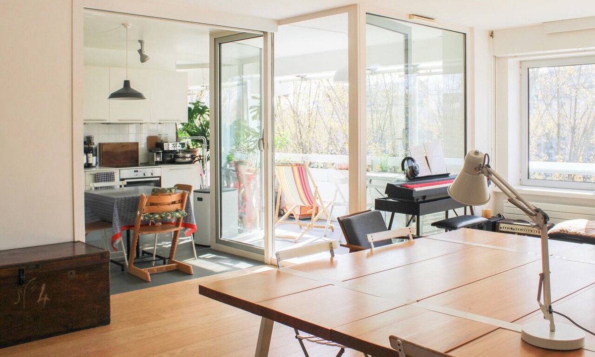 La Villette Apartment | Spacious cocoon with a terrace view on the canal