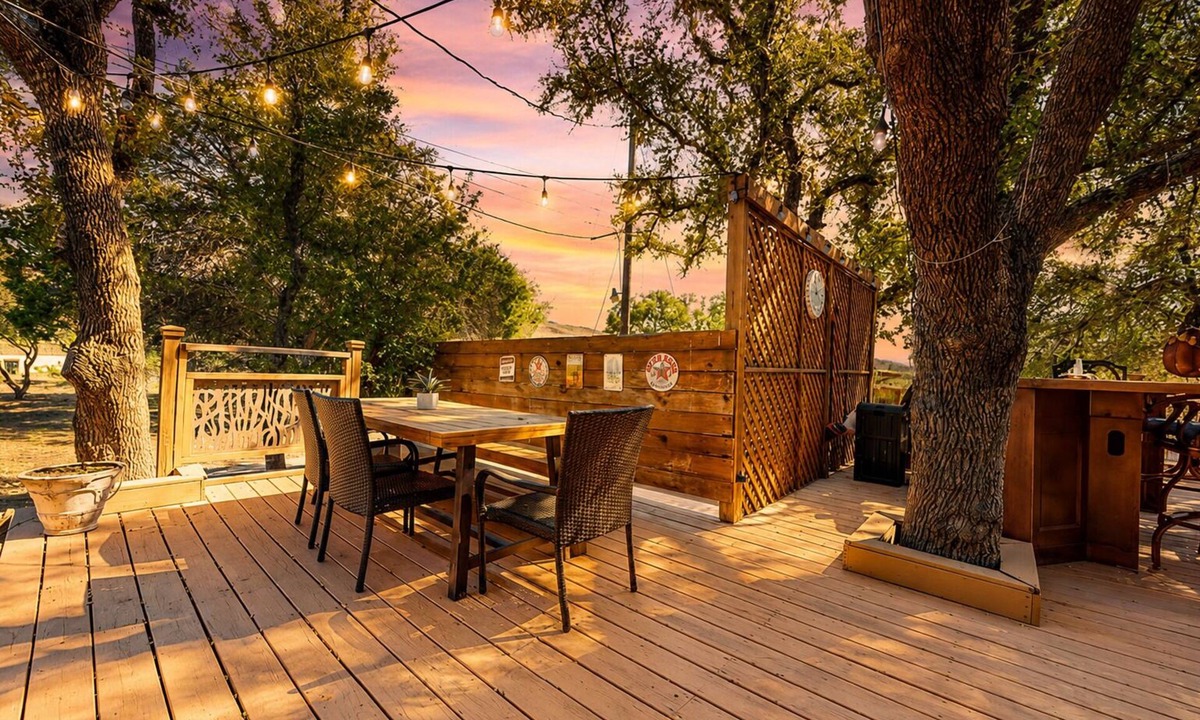 Wimberley House | Spacious dog-friendly home settled on a serene property with wrap-around porch