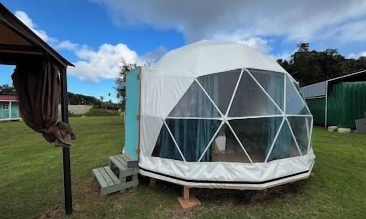 Laie Apartment | Spacious Dome Glamping Tent - Oahu #3