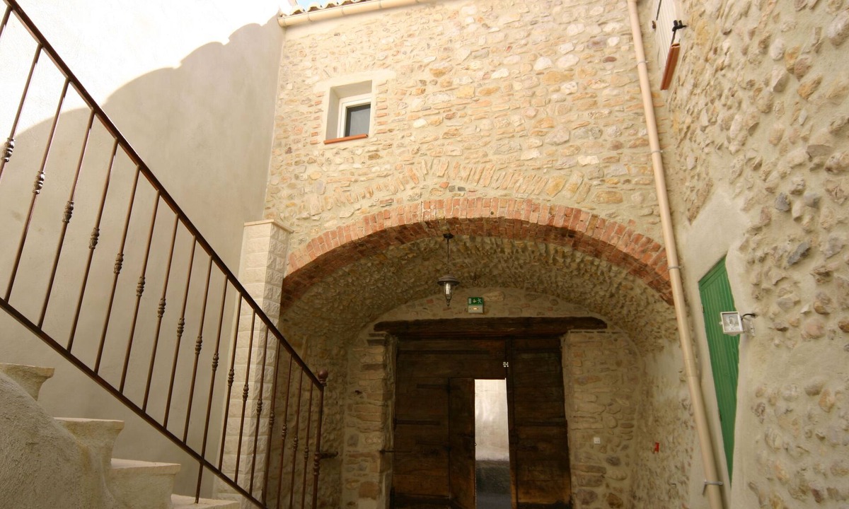 Saint-Victor-de-Malcap House | Spacious stone village house for family, billard gard sud ardeche