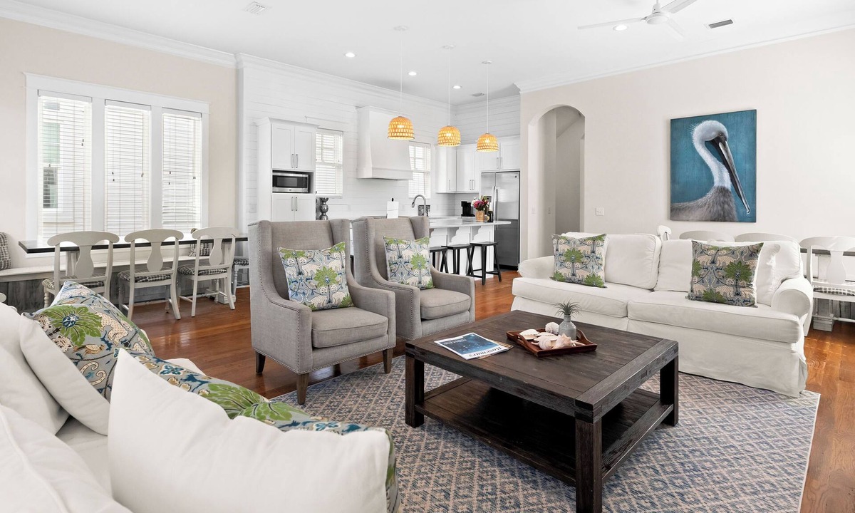 Inlet Beach House | Spacious Home with Bikes, Private Beach Access and Community Pool