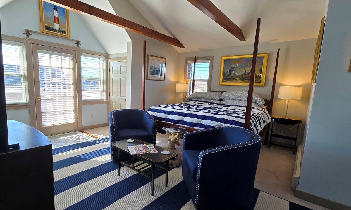 Nantucket Town House | Spacious, private, modern. Near Town, on bike path, w/parking! Five stars!