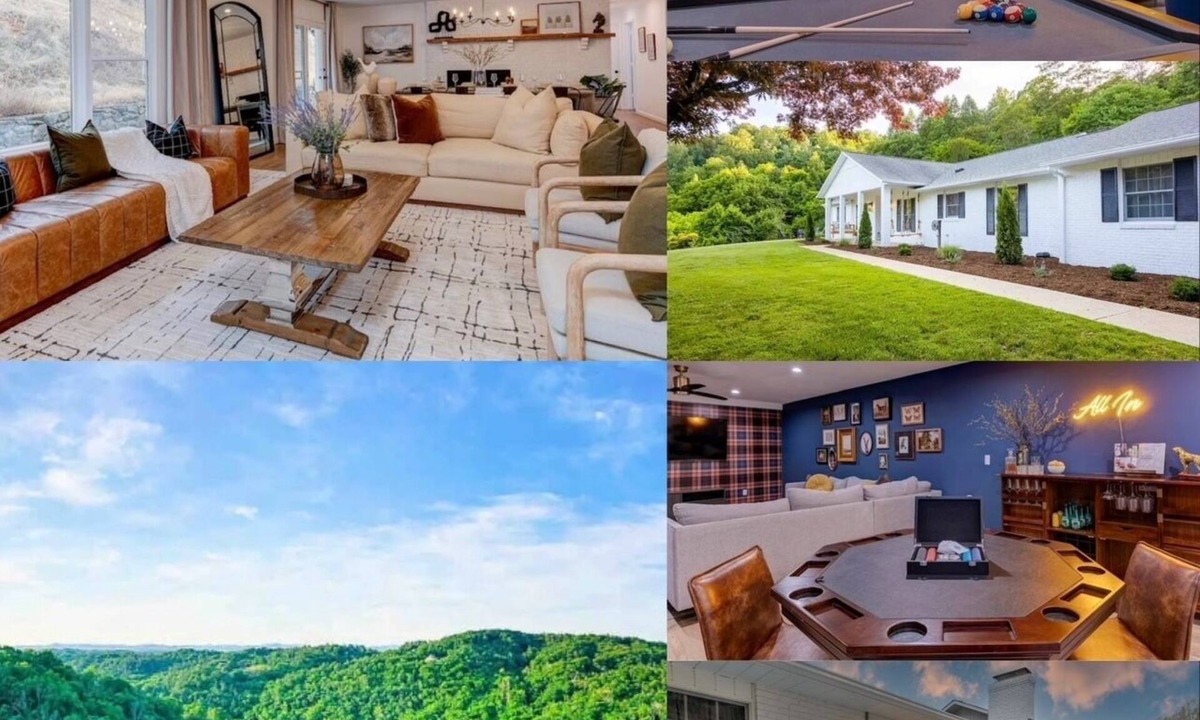 Alexander House | Spacious secluded home15 minutes from Downtown Ashville! Best of both worlds