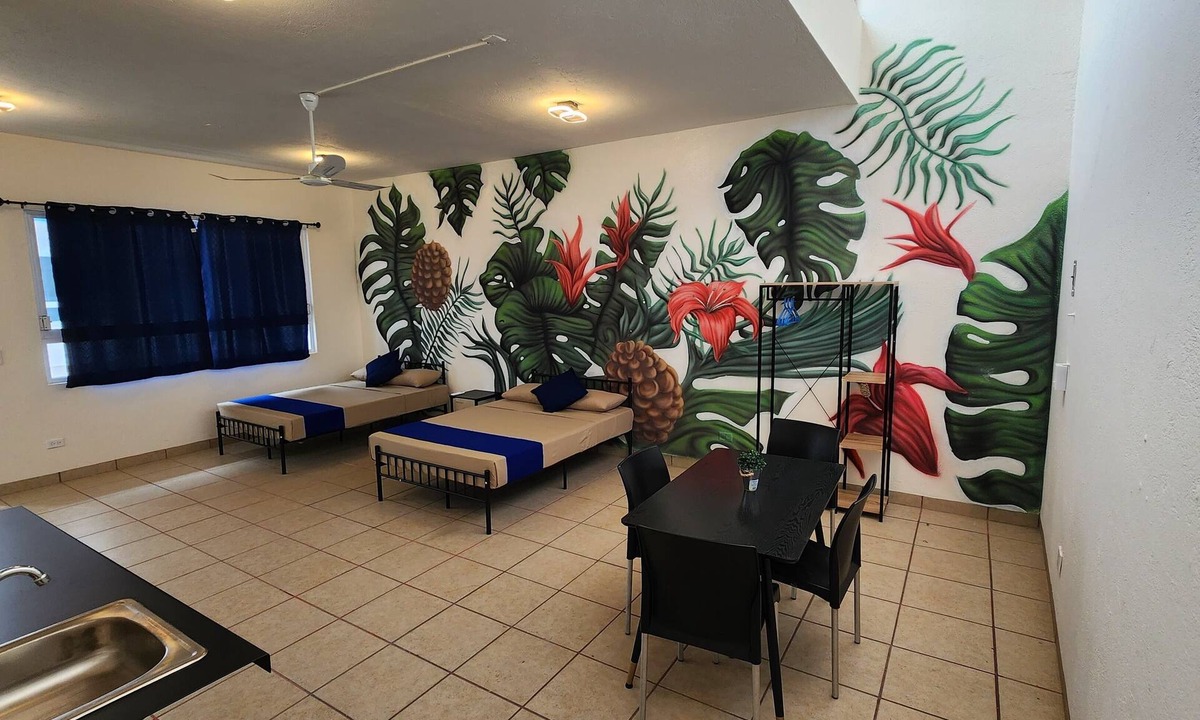 Puerto Escondido Apartment | Spacious studio with 2 beds and WiFi, AC in fabulous Puerto Escondido