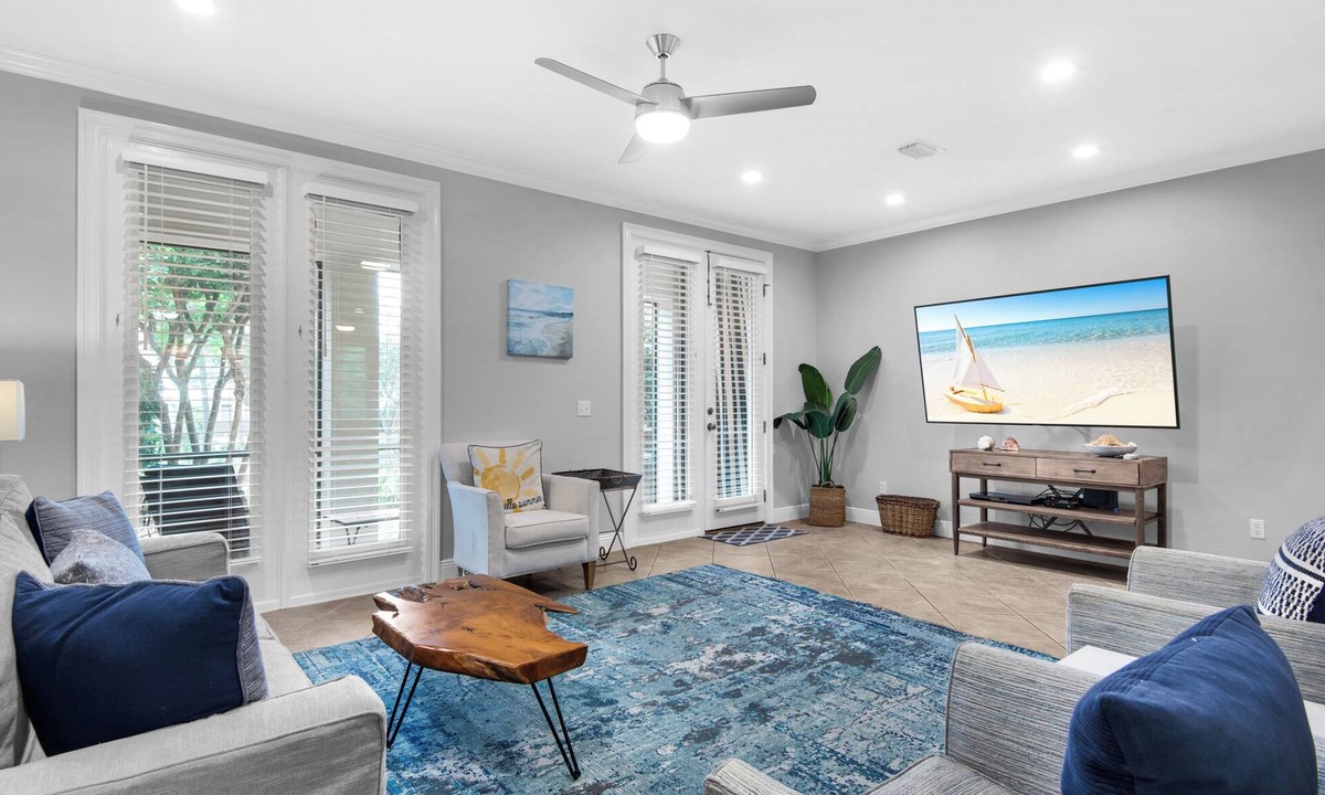 Gulf Place House | Spacious two bedroom, 2 1/2 bath townhome with sleeping loft